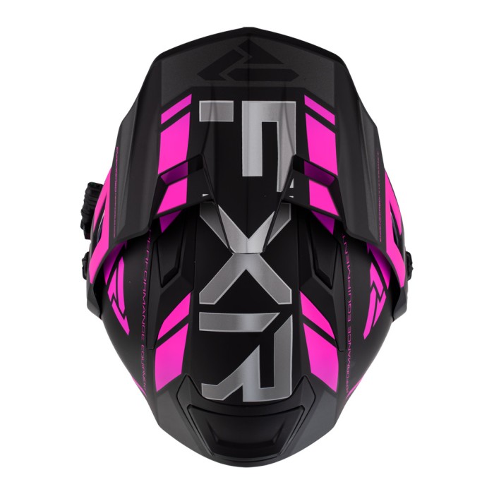 Шлем FXR Maverick X с подогревом Black Fuchsia 220623-1090 Размер XS