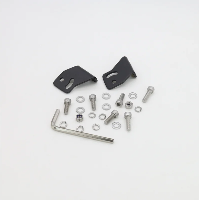 Светодиодная фара Aurora (проводка в комплекте) белый дальний и желтый ближний свет с переключением ALO-S6-10-R5H1