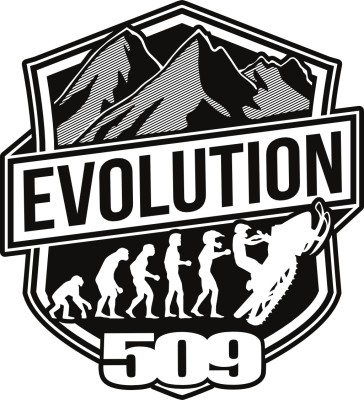 Наклейка Evolution  -  4&quot; [ 509-STK-EV4-10 ]
