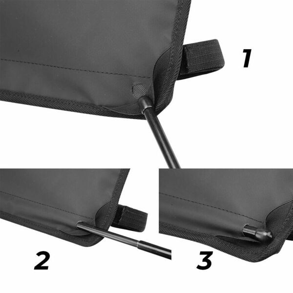 Сумка потолочная Kemimoto для Polaris RZR 1000 Turbo 2879516 OHB-1-33 B0113-05701BK