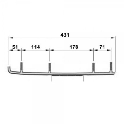 Коньки лыж усиленные (160 мм) Sledex для снегохода Arctic Сat 8JP-F3731-00-00   2703-375   1703-218   1703-848   1703-849   0703-871   EAT3-9975   WAT-9975 9308-03 SLD-0081-010