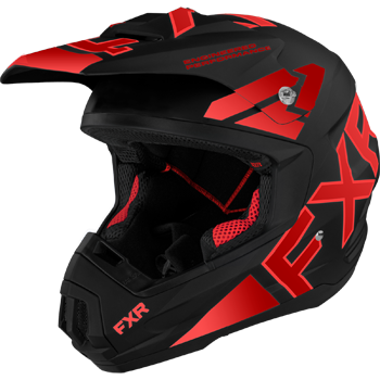 Шлем FXR Torque Team Black Red 220620-1020 Размер L