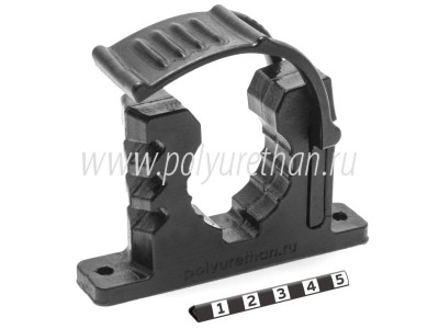 Крепление лопаты малое (под 2 болта, поперечное) полиуретан 25-35мм 33-30-027