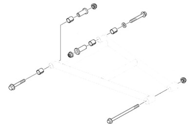 Втулка нижнего рычага снегохода Arctic Cat заменяет SM-08249 SM-08185-2