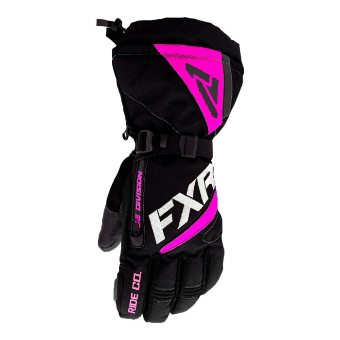 Перчатки FXR Fusion с утеплителем Black Elec Pink (XS) 220833-1094-04 Размер S
