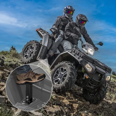 Подножки пассажира универсальные для ATV Kemimoto B0107-01101BK