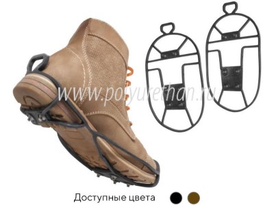 Ледоступы с шипами на пятке полиуретан 38-45 размер 45-00-005