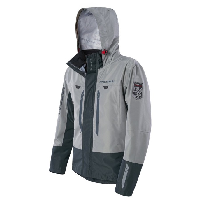 Куртка мужская Finntrail GreenWood 4021Grey-S 2022 Размер - S