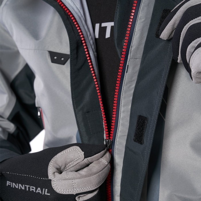 Куртка мужская Finntrail GreenWood 4021Grey-S 2022 Размер - S