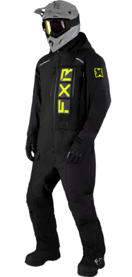 Комбинезон FXR Recruit (Black Hi Vis) без утеплителя 232812-1065 Размер L